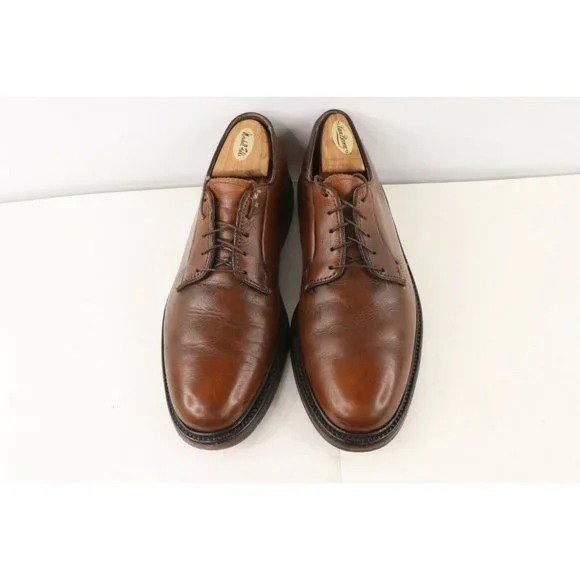 Vintage Florsheim Imperial Kenmoor 5 Nail Calf Leather Dress Shoes Mens 9.5 - Picture 3 of 11